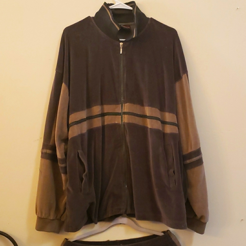 *Rare* Vintage Vangelis Jogger Suit Combo Sweats and Zipper Jacket.